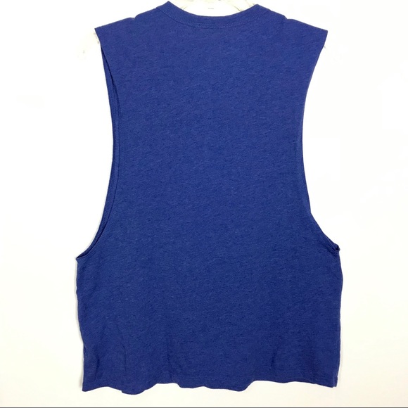 DONT SWEAT SPARKLE Graphic Muscle Tank Sz M 231 - Picture 2 of 6